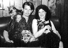 Steve, Bree, and their dogs - May 1998